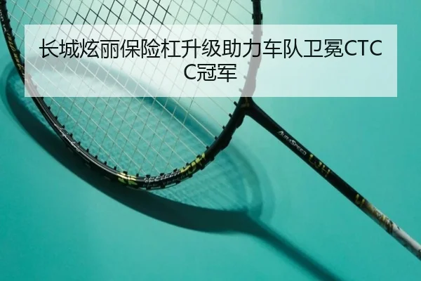 长城炫丽保险杠升级助力车队卫冕CTCC冠军