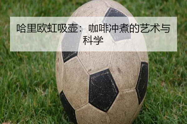 哈里欧虹吸壶：咖啡冲煮的艺术与科学